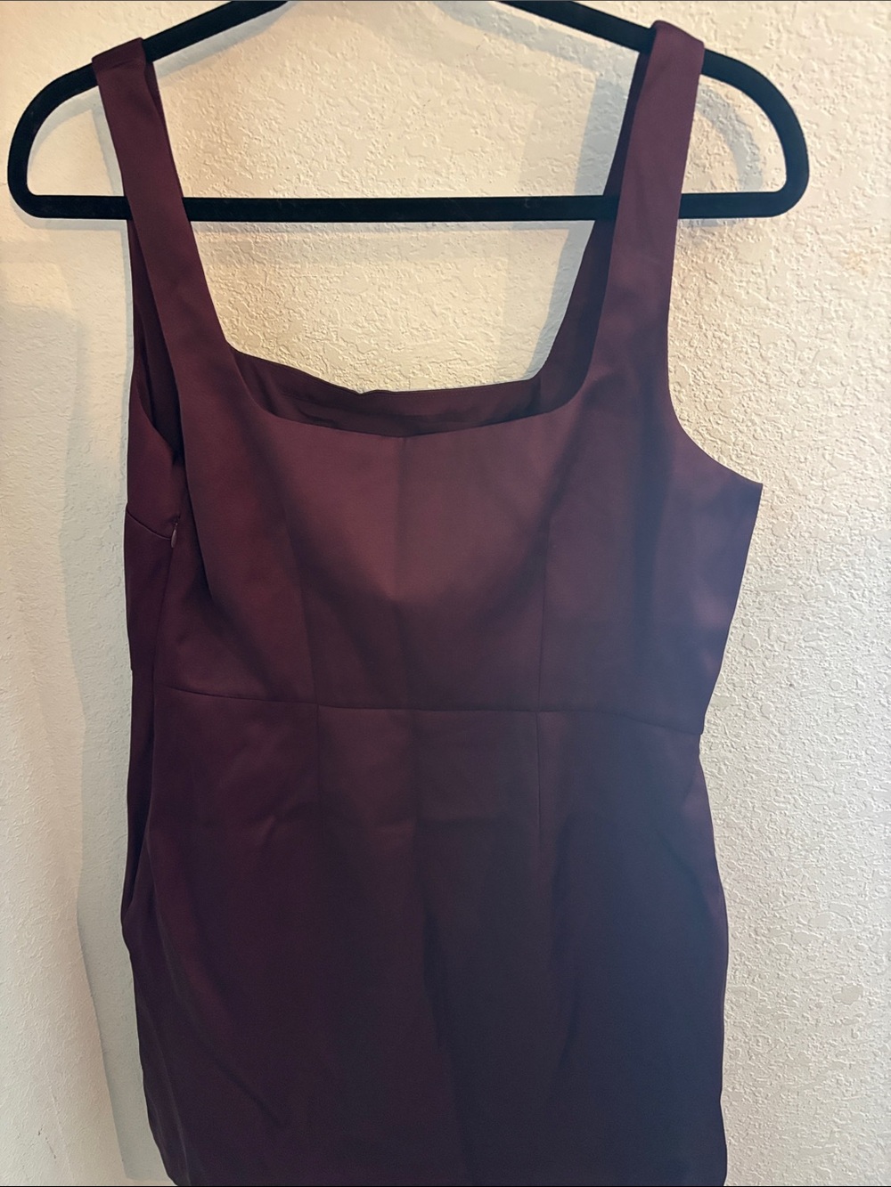 a new day Plum Square-Neck Mini Dress